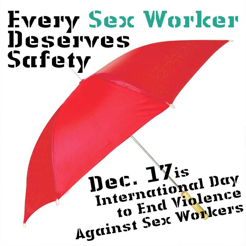 International Day To End Violence Against Sex Workers 17th December 8049