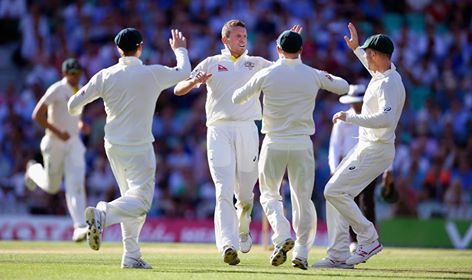 Australia close in on a victory in the final test