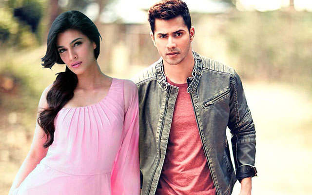 Varun Dhawan mentors Cute Kriti Sanon