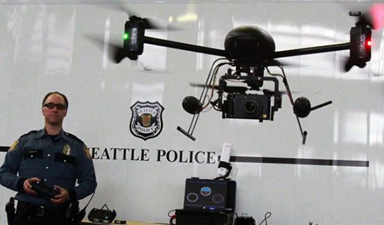 US Police, allows armed drones