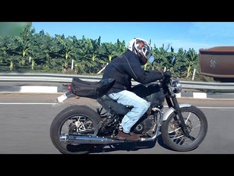 Royal Enfield Himalayan Spied