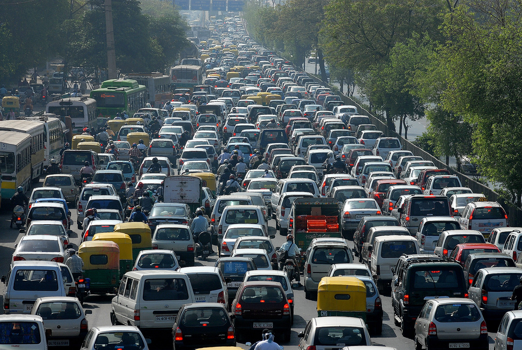 Gurgaon becomes car-free on Tuesdays!