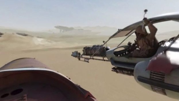 StarWars exclusive 360* video on Facebook