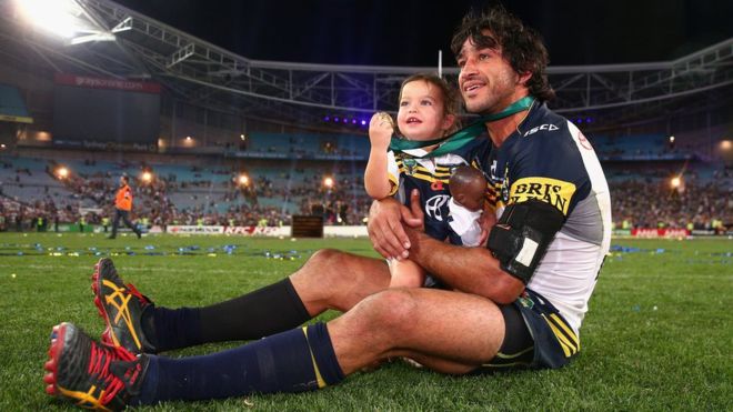 Rugby player’s daugther becomes darling of the game!