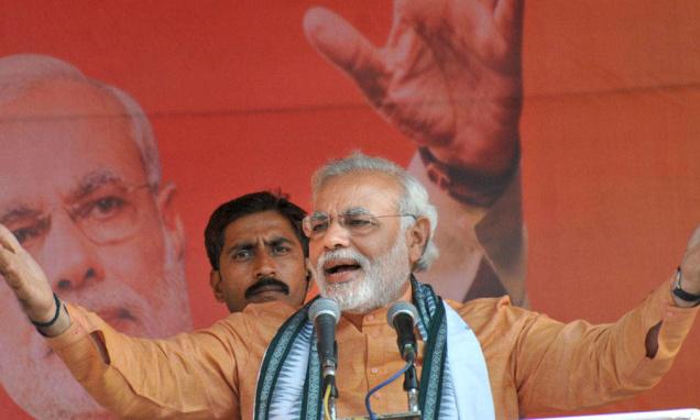 Modi warns of Lallu Anarch if Grand Alliance Victorious!