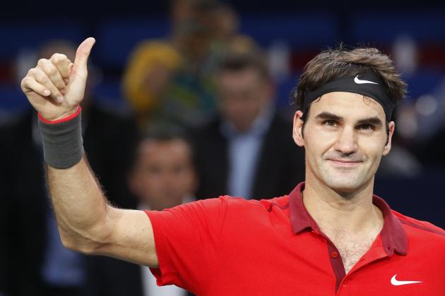 Federer has broken Djokovic's 23-match winning record