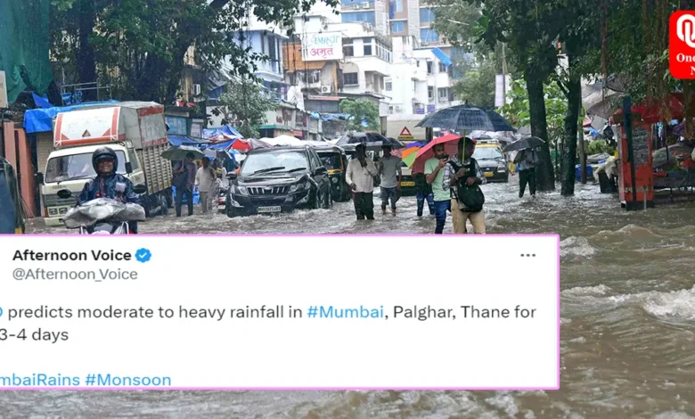 Fishermen warned Heavy Rainfall In Mumbai