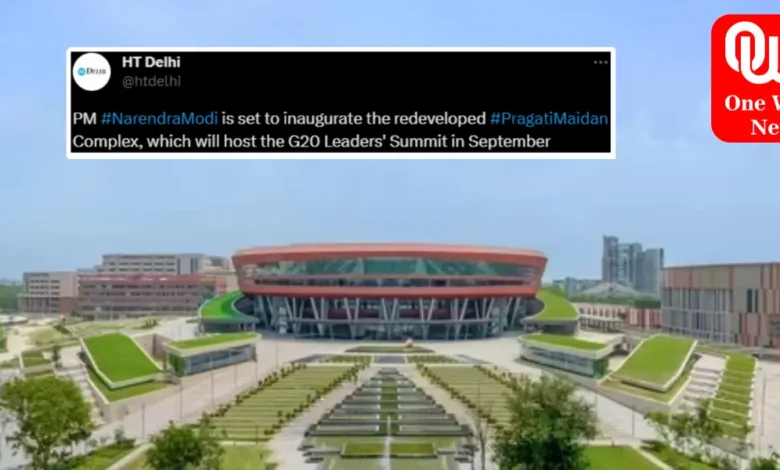 PM Narendra Modi to inaugurate the Redeveloped ITPO complex in Delhi on Wednesday.