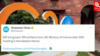 US to Return 150 Artifacts to India Ministry of Culture G20 meeting
