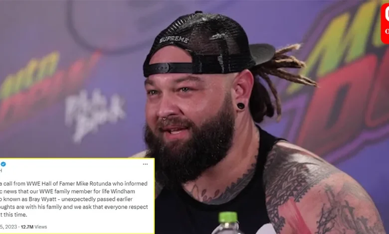 Bray Wyatt dies at age 36 WWE chief content officer Triple H confirms