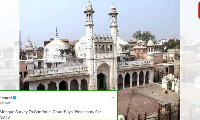 Gyanvapi Mosque Survey To Continue Court Says Necessary For Justice
