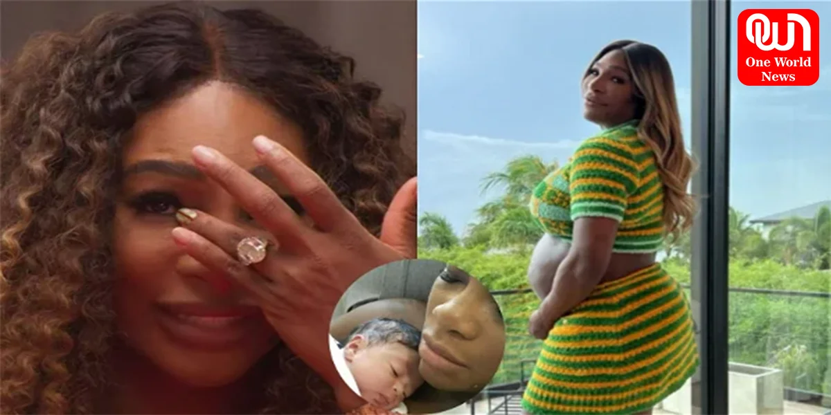 Serena Williams showcases her baby bump in two-piece Gucci ensemble Sh