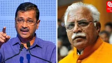 Manohar Lal Khattar and Arvind Kejriwal fight it out over ‘freebies’ ‘APP is used to free food’