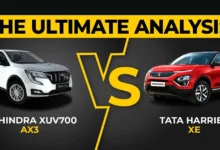 Mahindra XUV700 AX3 vs Tata Harrier XE