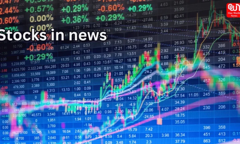 Stocks in news