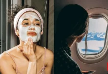 flight skincare tips