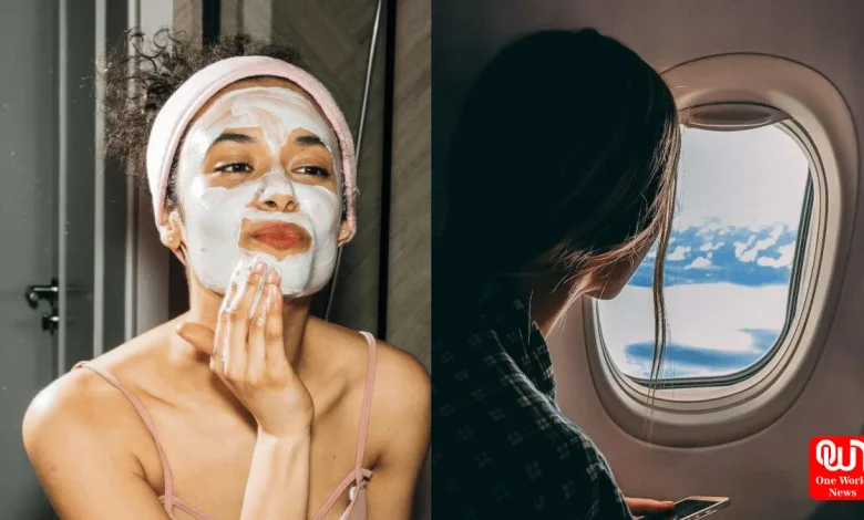 flight skincare tips