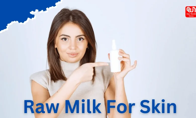 Apply Raw Milk on Your Face