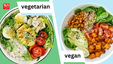 vegan and vegetarian
