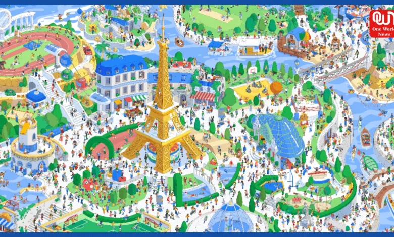 Google Doodle, Paris Games 2024