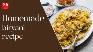 Homemade biryani recipe