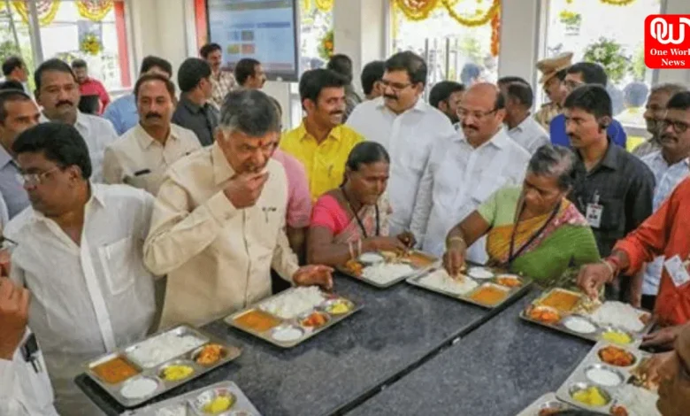 Andhra Govt, Anna Canteens