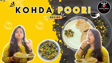 Kohda Poori recipe