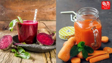 Beetroot Juice, Carrot Juice