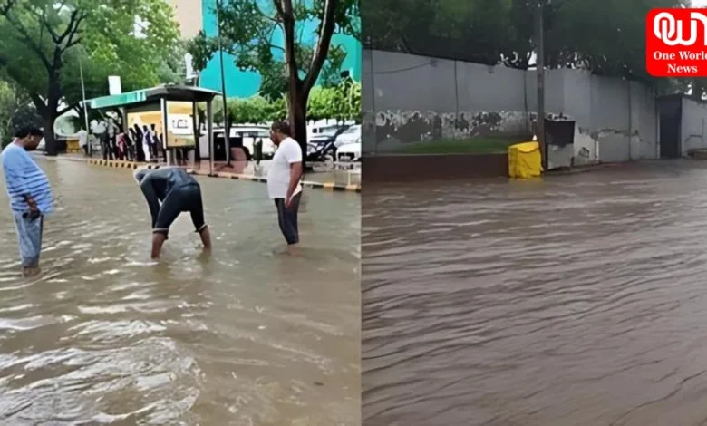 Delhi rain