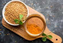 Soaked methi seeds