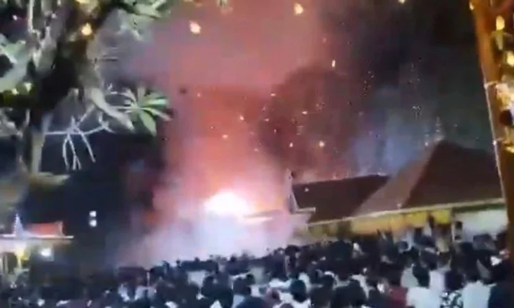 Fireworks Accident in Kerala Leaves Over 150 Injured