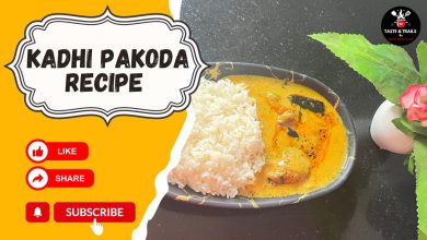 Kadhi pakoda recipe