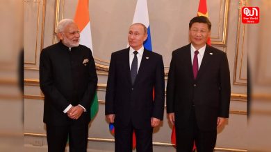 PM Modi’s Thumbs Up at BRICS Summit Dinner with Putin and Xi