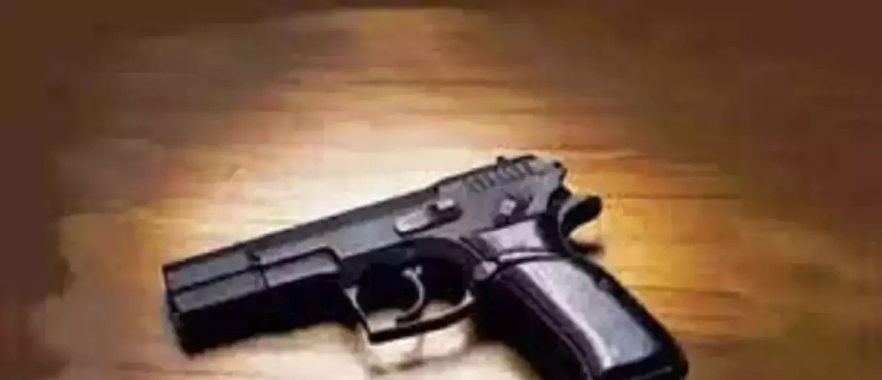 Class IX Boy caught with a pistol