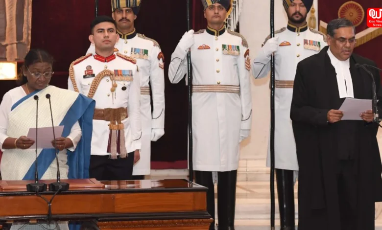 Justice Sanjiv Khanna Sworn in as 51st Chief Justice of India