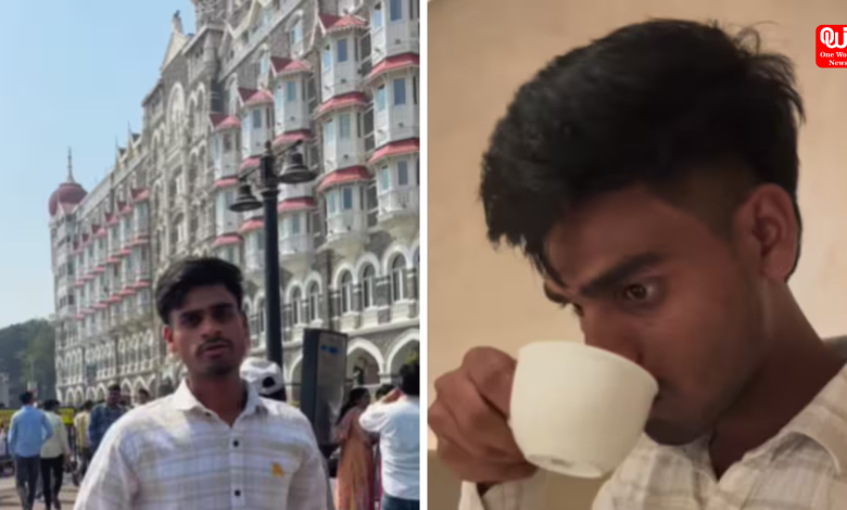 Middle-Class Dreamer Experiences Luxury at Mumbai’s Taj Hotel, Wins Hearts Online