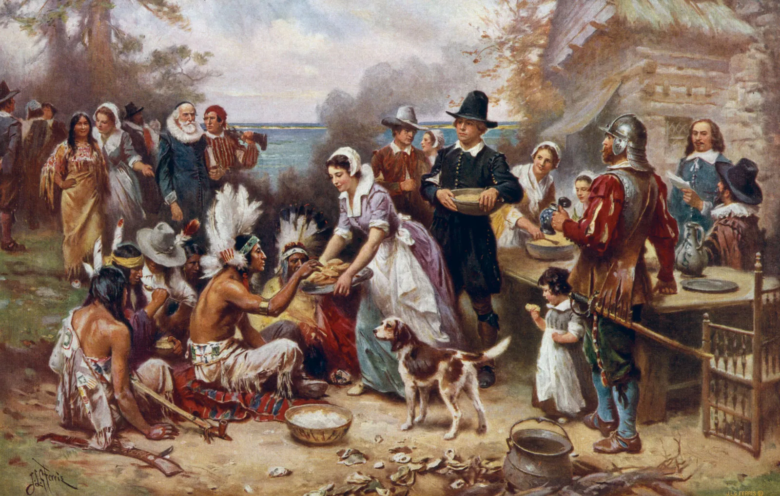 history of Thanksgiving day