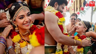 Keerthy Suresh Wedding: Keerthy Reveals First Official Wedding Photos