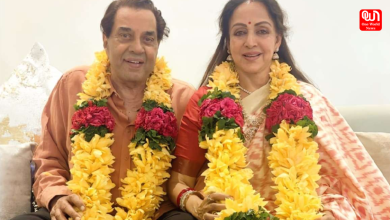 Dharmendra and Hema Malini