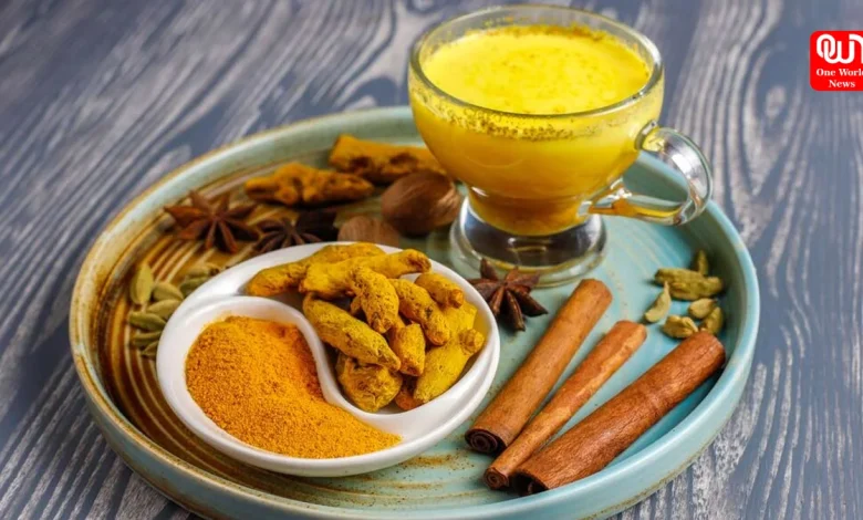 Cinnamon And Turmeric Water