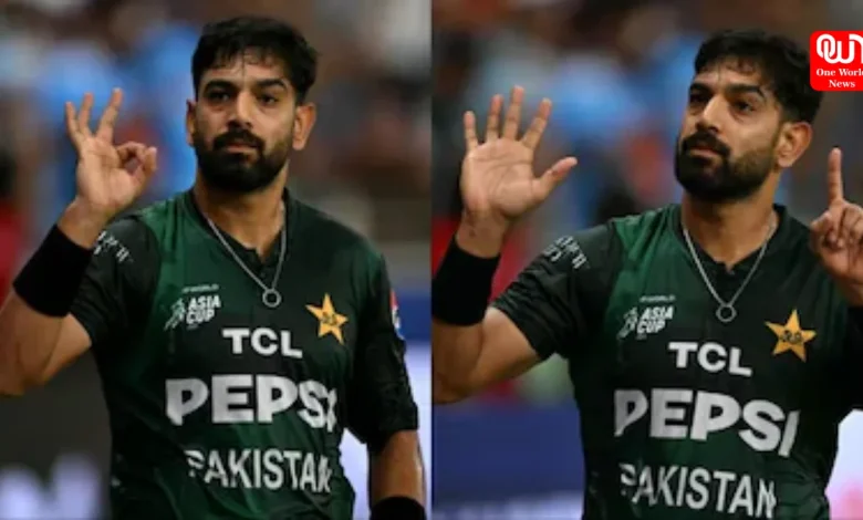Haris Rauf Indian Fans Controversial