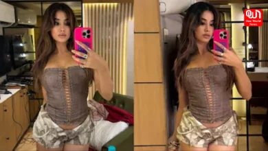 Janhvi Kapoor, Corset Top And Boots