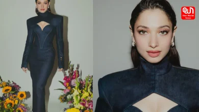 Tamannaah Bhatia, Midnight-Blue Power Look
