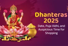 Dhanteras 2025 Date, Puja Muhurat