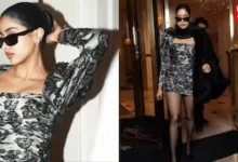 Janhvi Kapoor, Sheer Lace