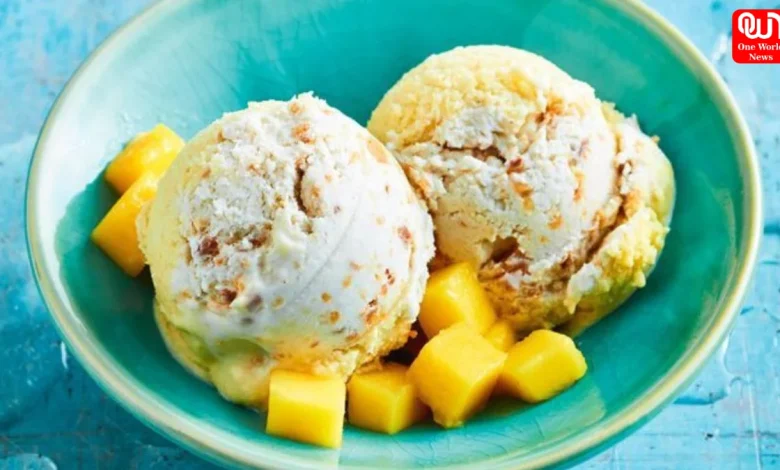 Mango Coconut Ice Cream Recipe