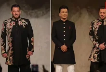 Salman Khan Walks Ramp, Vikram Phadnis Fashion Show