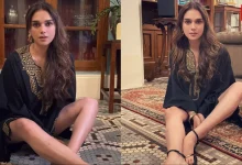 Aditi Rao Hydari, Black Tunic look