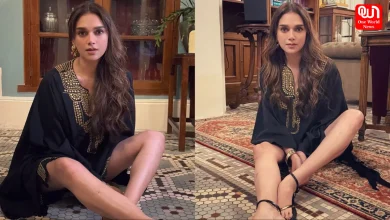 Aditi Rao Hydari, Black Tunic look