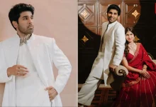 Allu Sirish, Manish Malhotra Sherwani, Allu Sirish Engagement